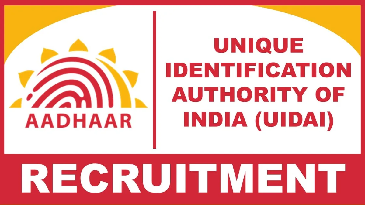 UIDAI Recruitment 2025